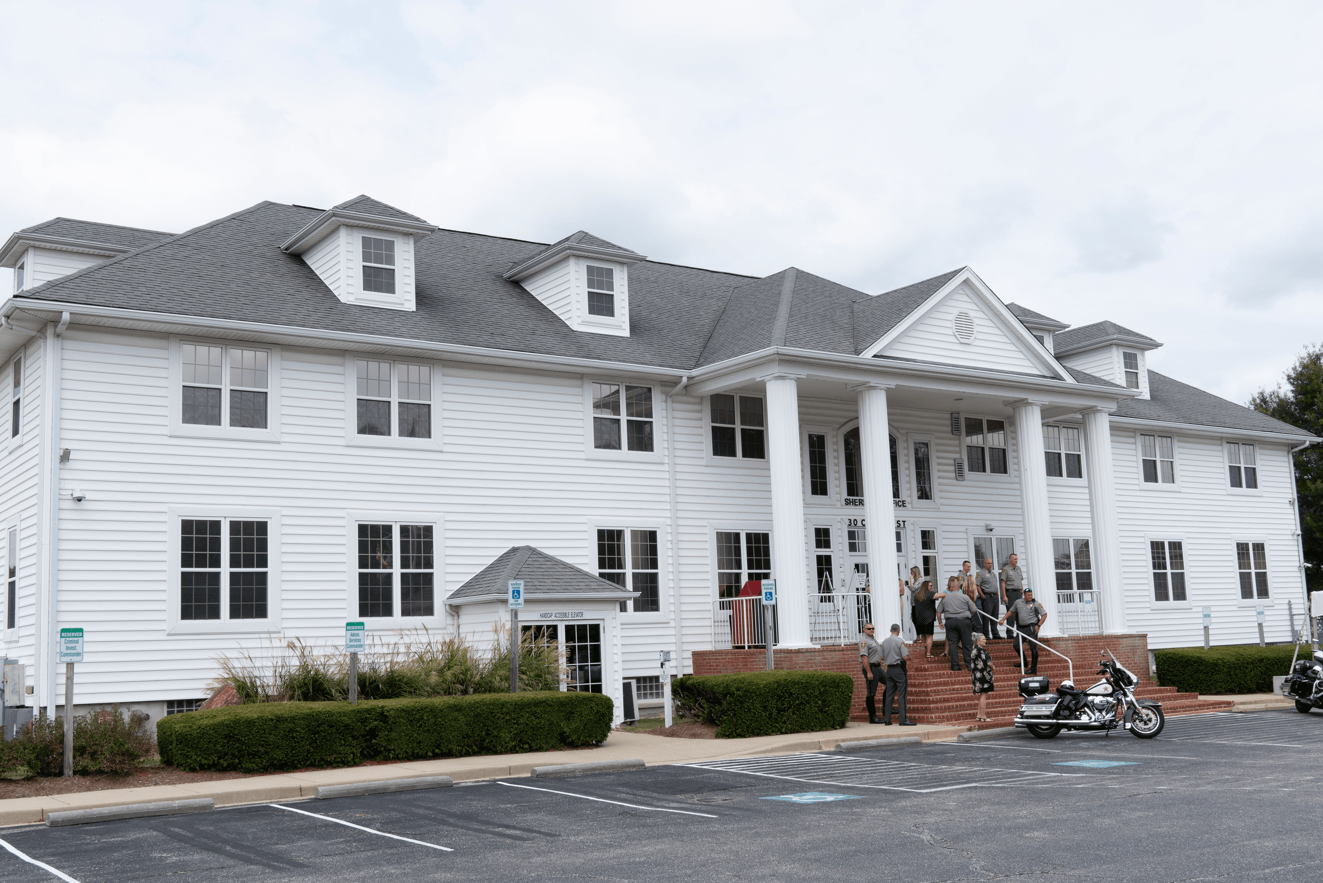 Outside view of the Sheriff's Office Headquarters